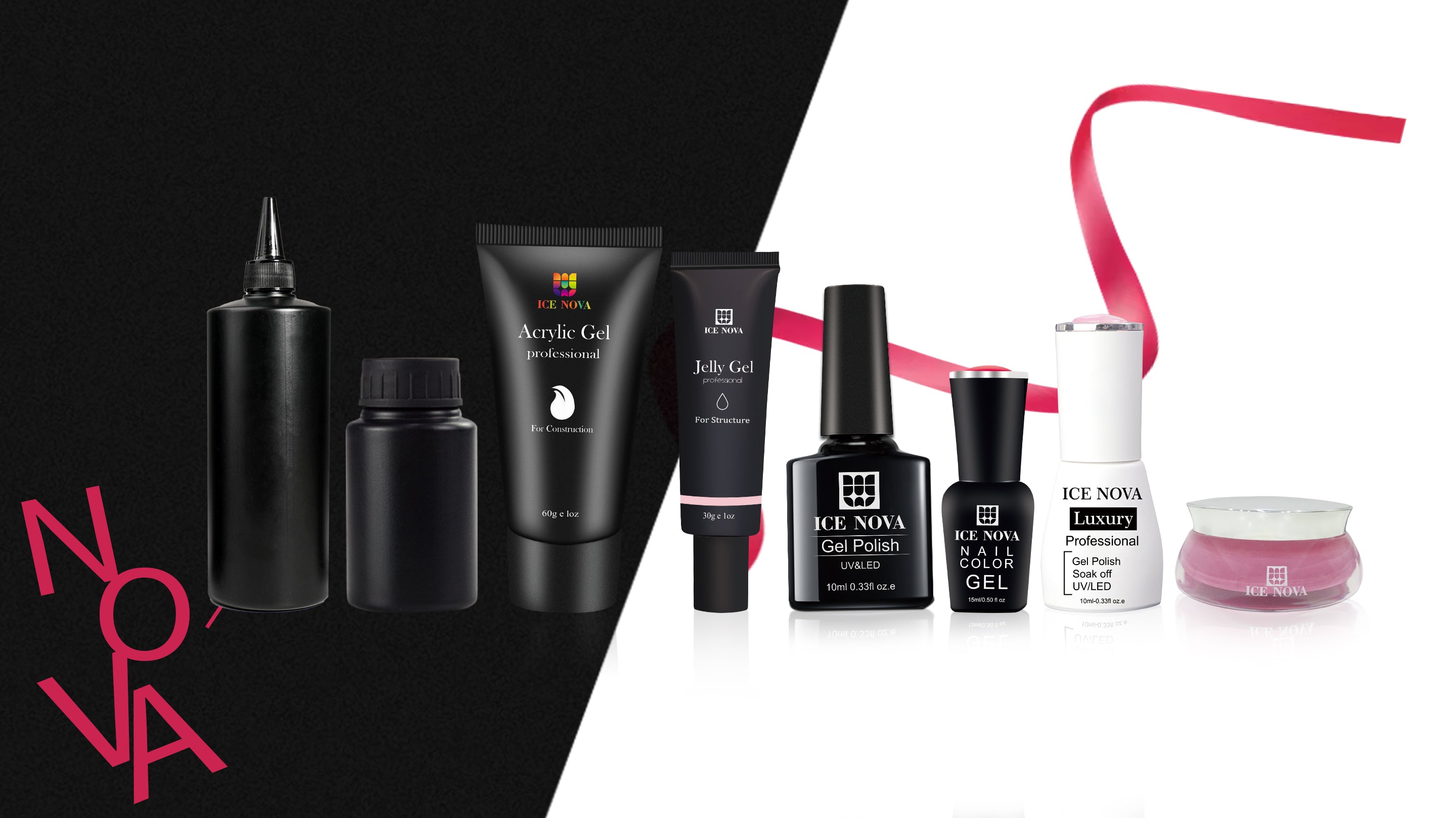 How to make your own gel polish brand? ICE NOVA Professional UV/LED