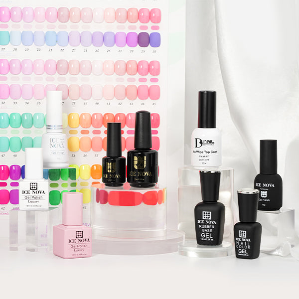 Custom Gel Polish Bottles Wholesale – Private Label & Logo Printing