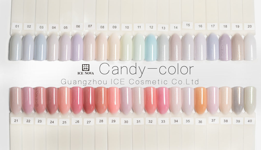 HIELO NOVA | Esmalte en gel Candy Colors