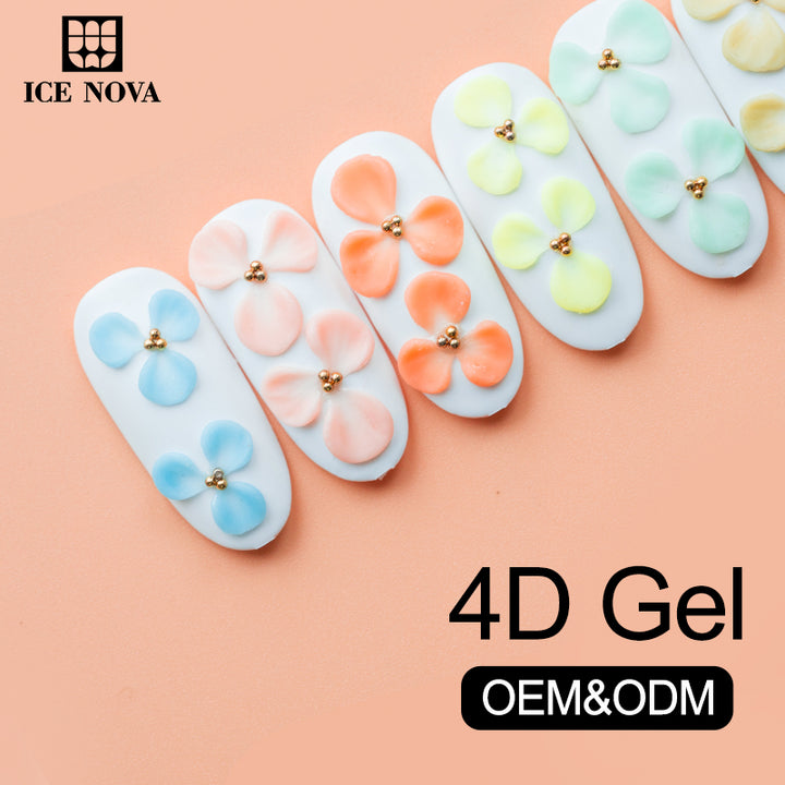 ЛЕД НОВА | 4D гель для рисования