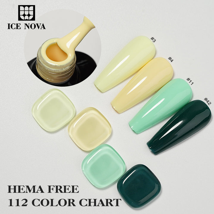 ICE NOVA | Набор блесток Hema Free 6+2 шт.