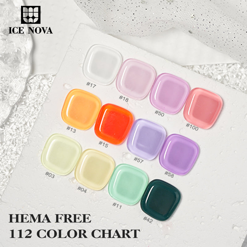 ICE NOVA | Набор блесток Hema Free 6+2 шт.
