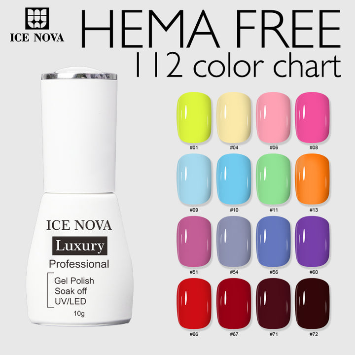 ICE NOVA | Набор блесток Hema Free 6+2 шт.
