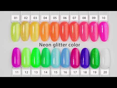 ICE NOVA | Neon Glitter Color
