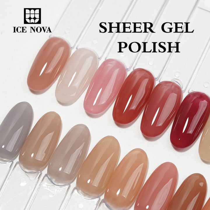 ICE NOVA | Sheer Gel Polish