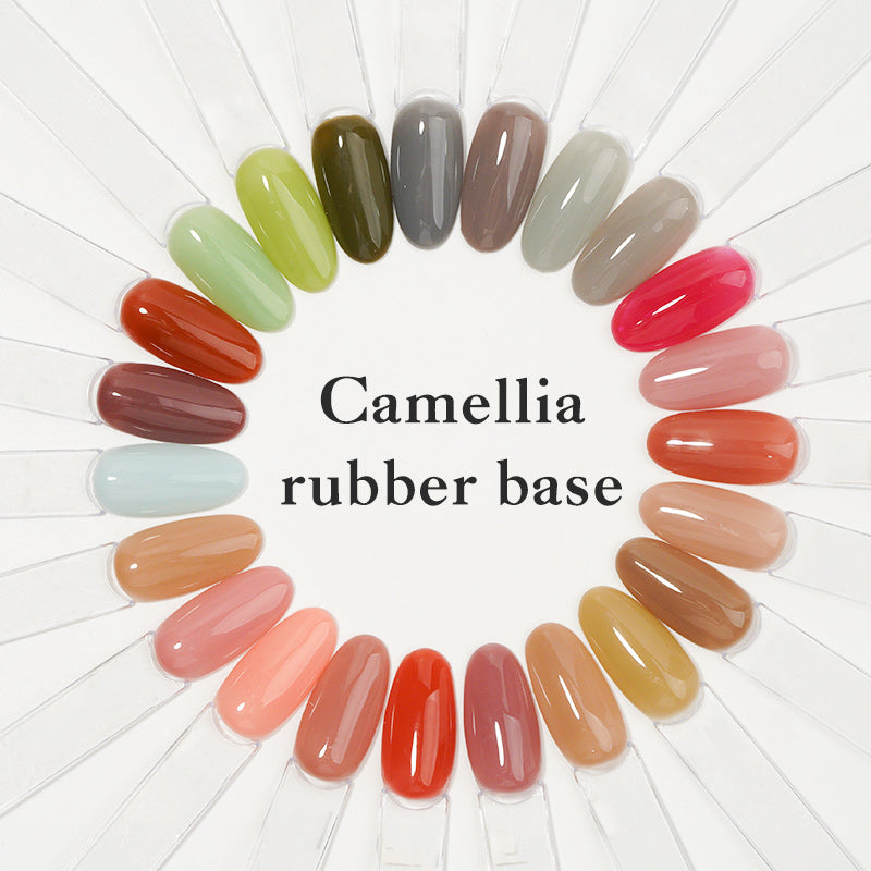 ICE NOVA | Camellia Rubber Base Coat