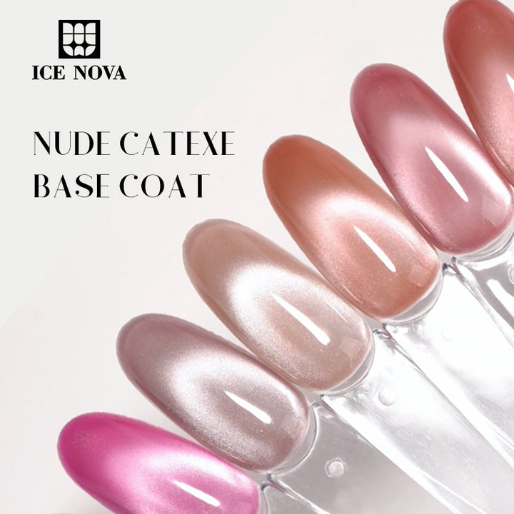 ICE NOVA | Nude Cat Eye Base Coat