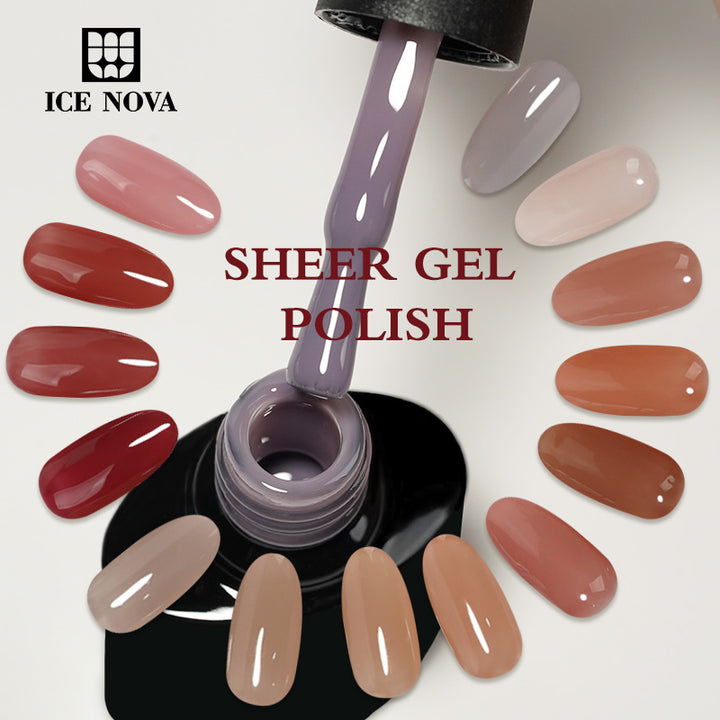 ICE NOVA | Sheer Gel Polish