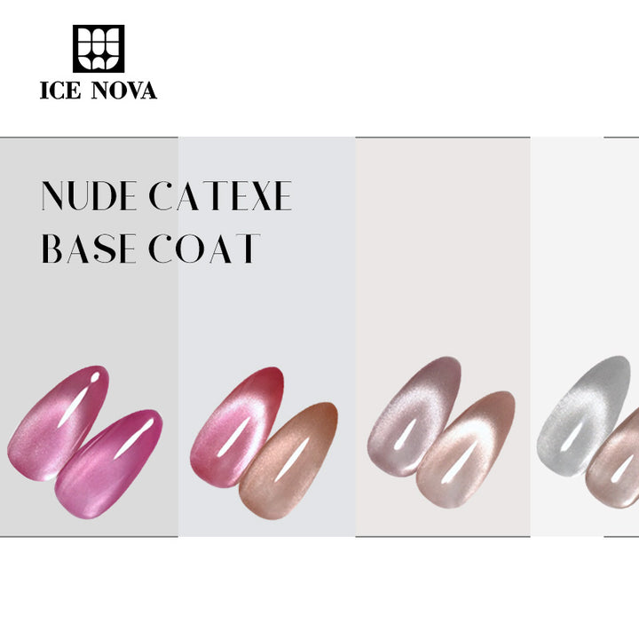 ICE NOVA | Nude Cat Eye Base Coat