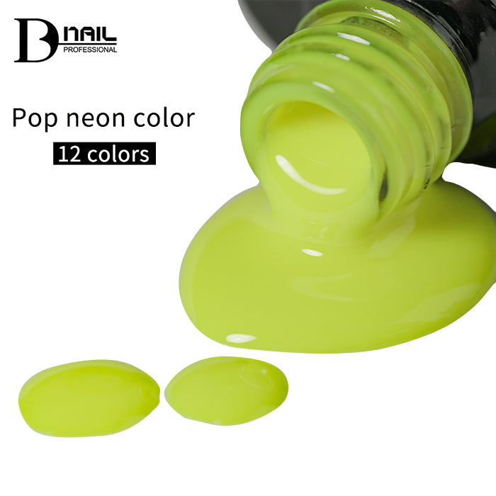 ICE NOVA | Pop Neon Colors 6+2 Pcs Set