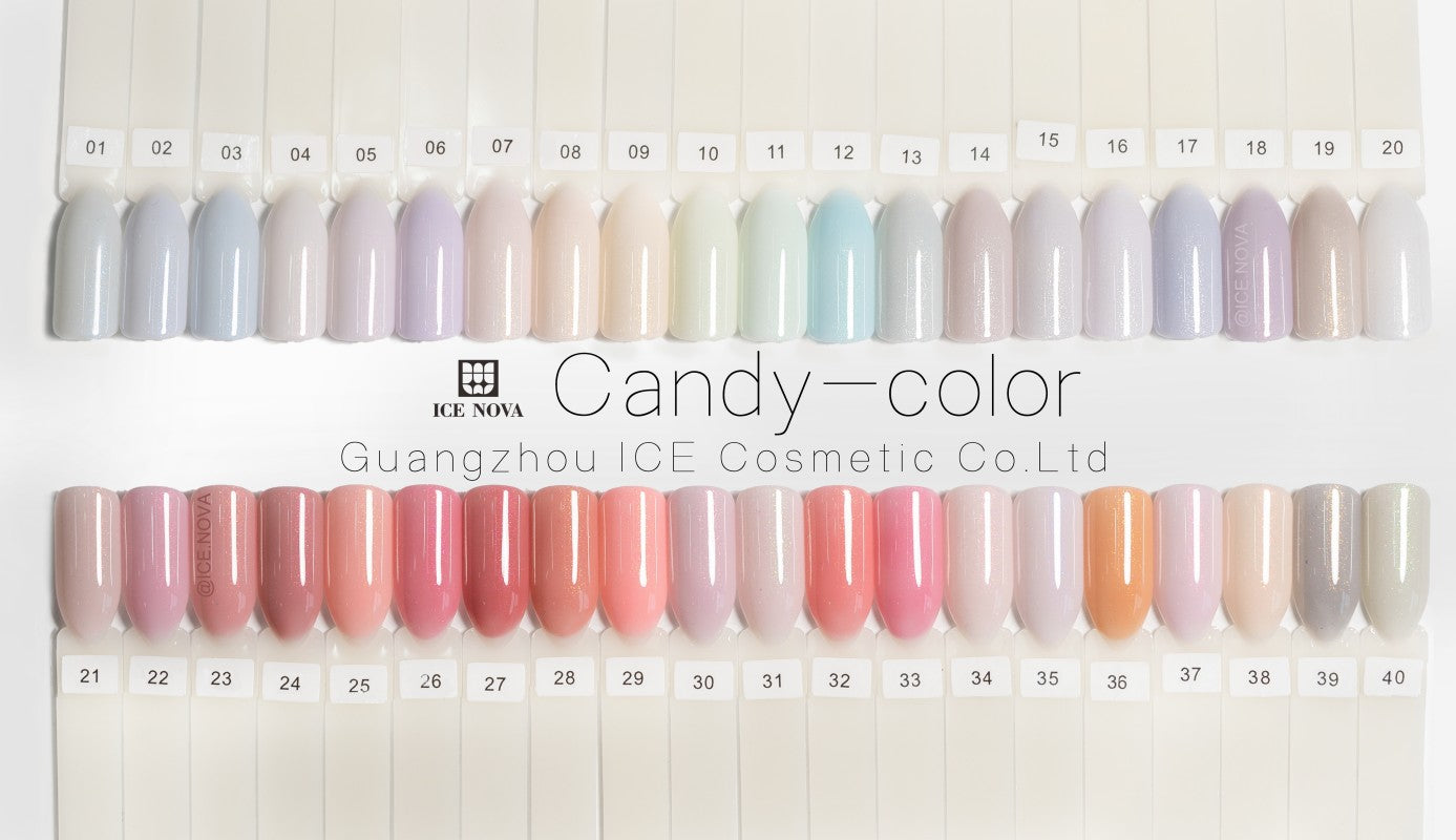 ICE NOVA | Candy Colors Gel Polish – ICE NOVA Professional UV/LED