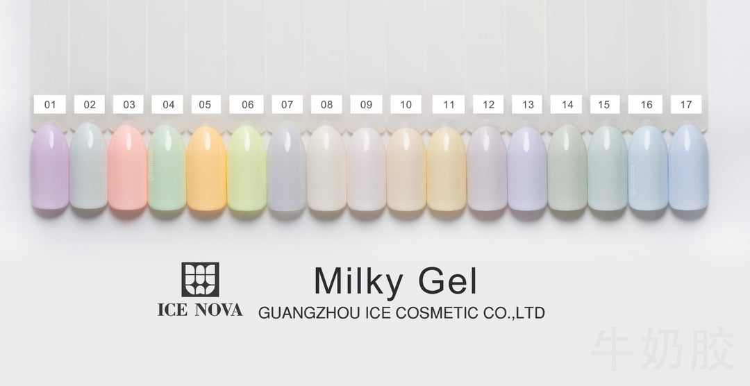 ICE NOVA | Milky Gel Polish