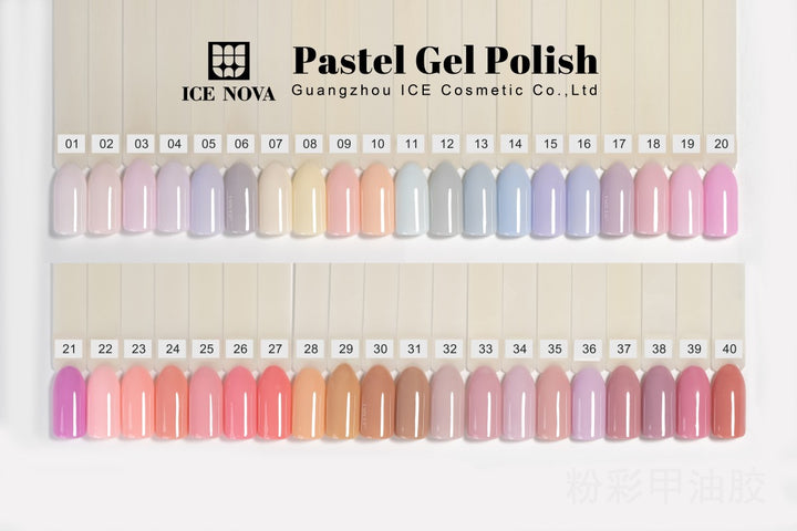 ICE NOVA | Pastel Gel Polish