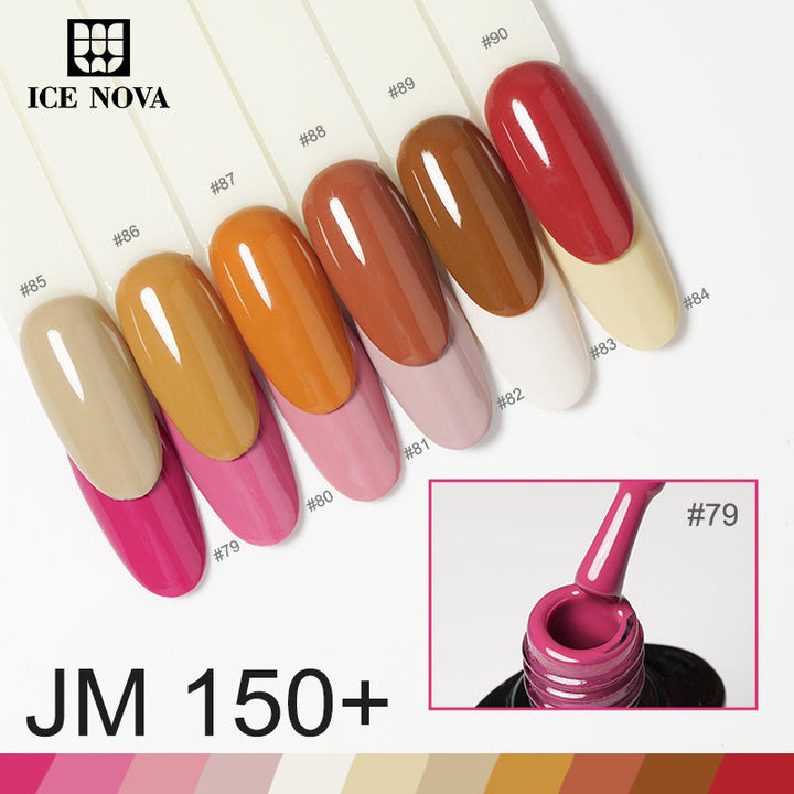 ЛЕД НОВА | Гель-лак для ногтей JM 150 цветов